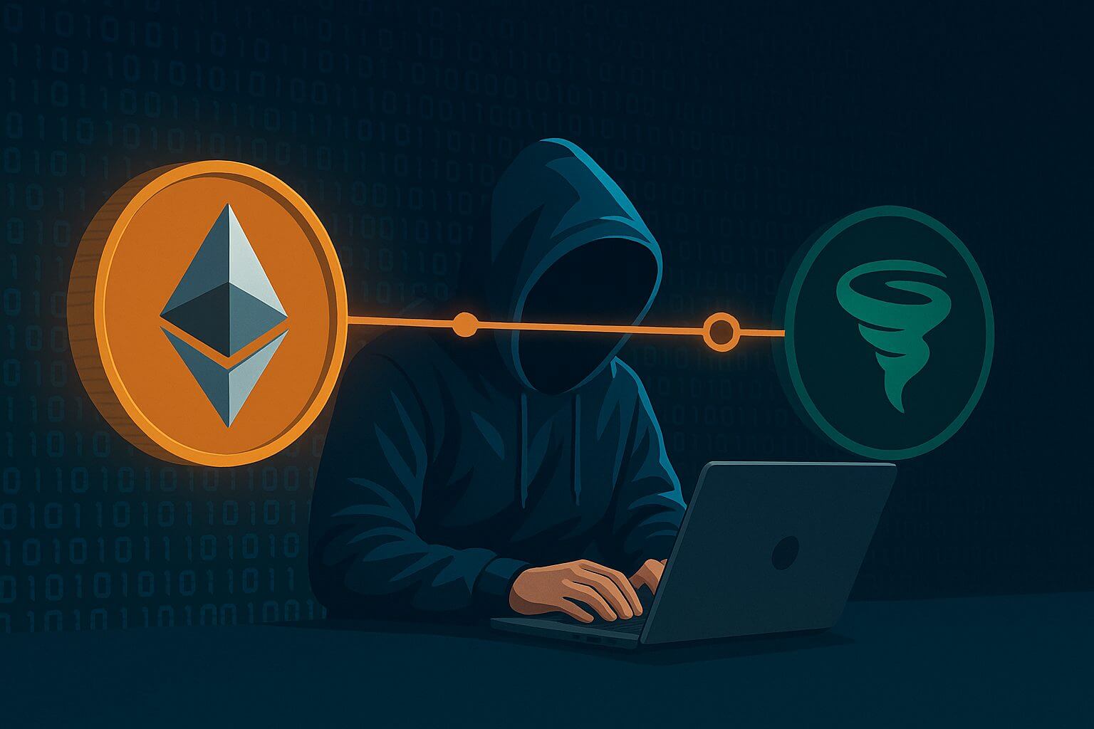 Bitrue hacker verplaatst Ethereum (ETH) naar Tornado Cash na 2 jaar