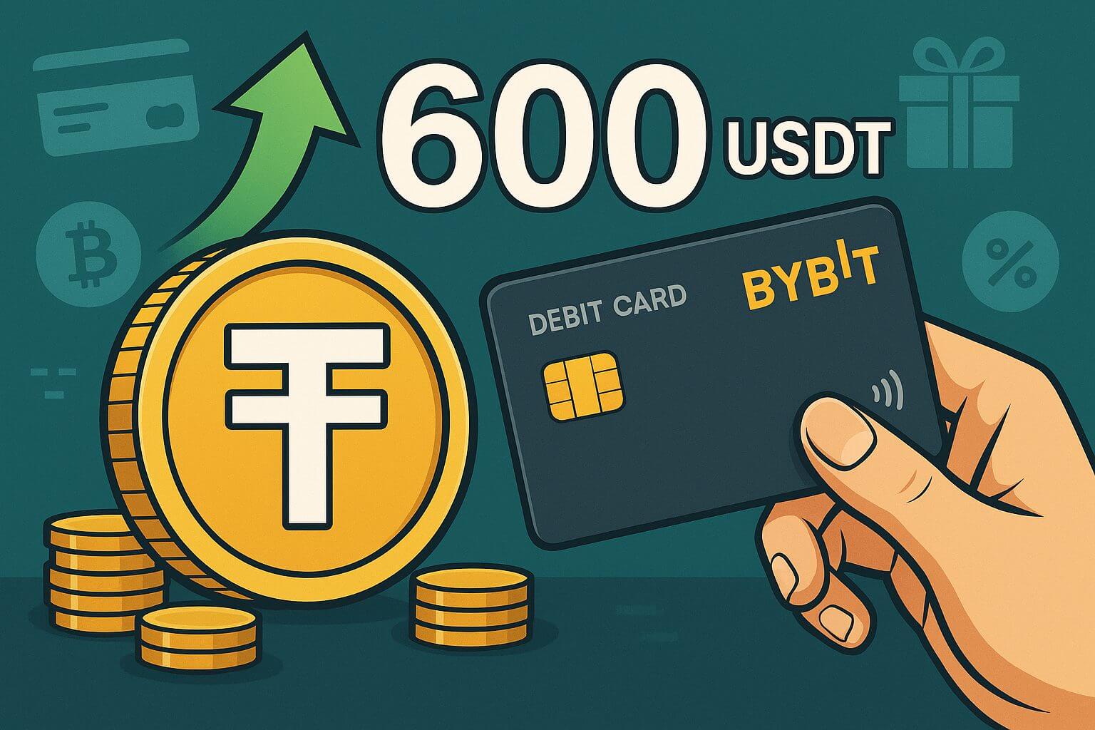 Bybit geeft weer 10% cashback met de Bybit Card