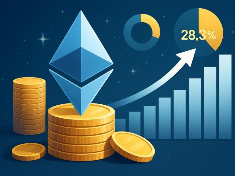 Ethereum staking bereikt recordhoogte met 35 miljoen ETH gestaked