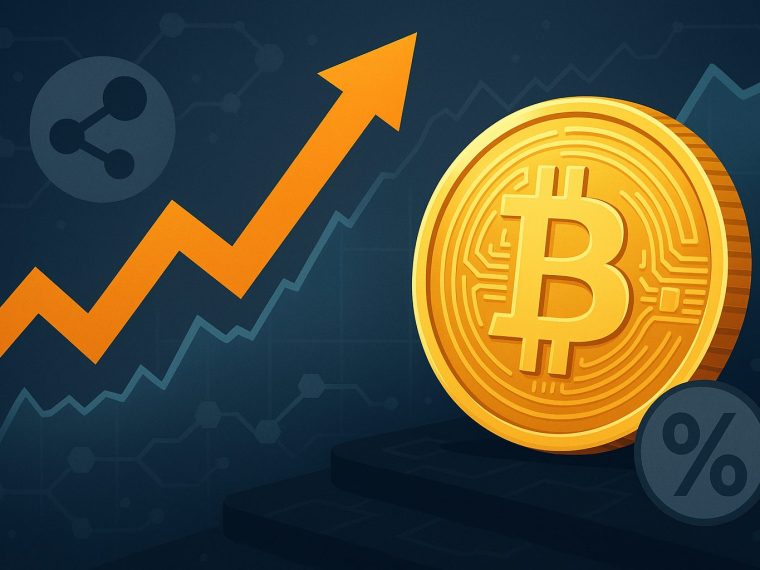 Share bitcoin price rise low network interest