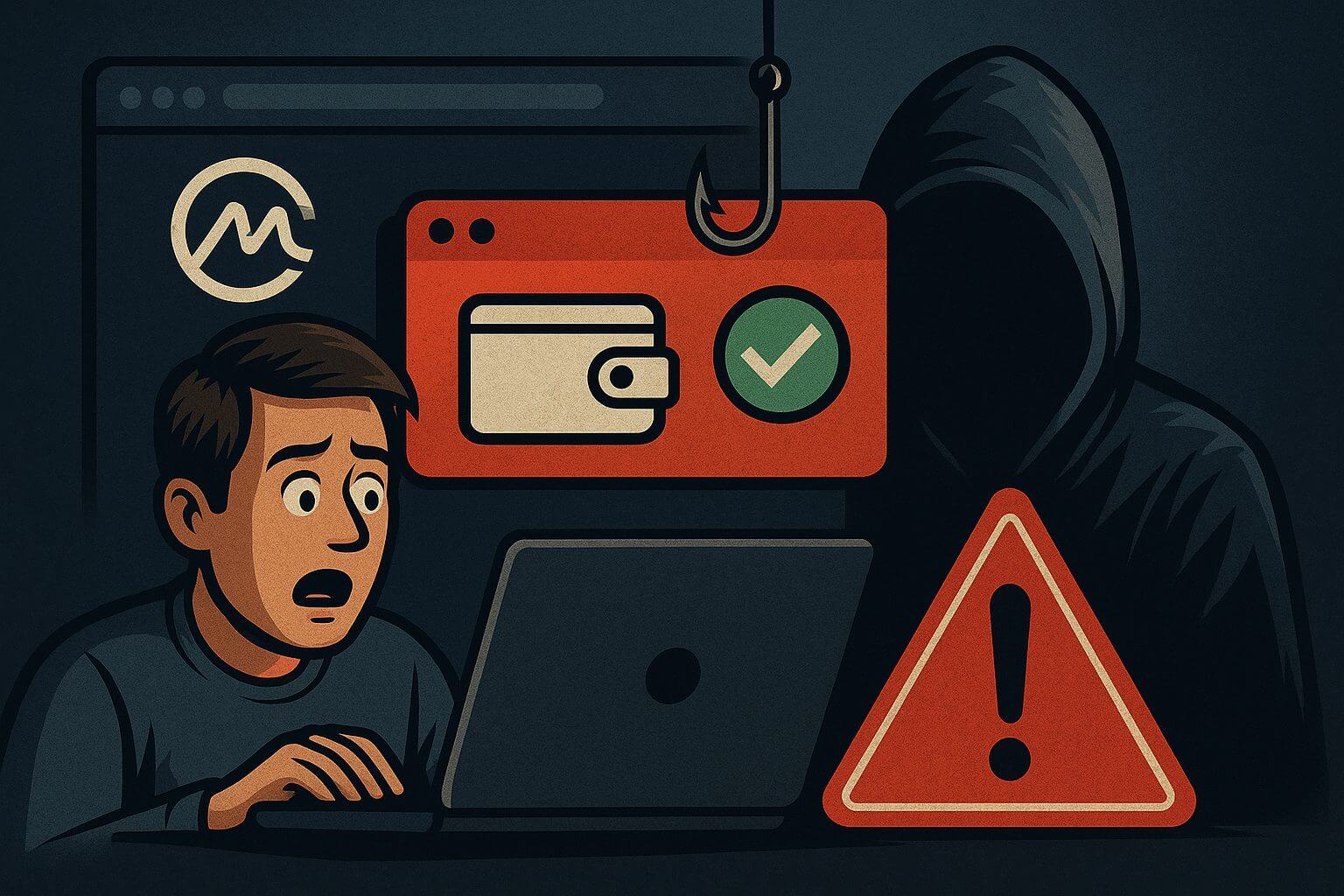 CoinMarketCap kortstondig gehackt: phishing via pop-up