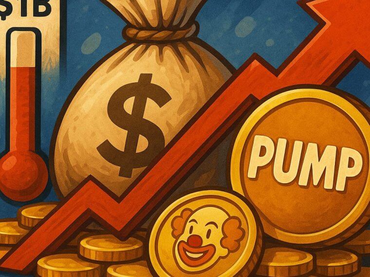 Share pump fun token sale 1b goal image