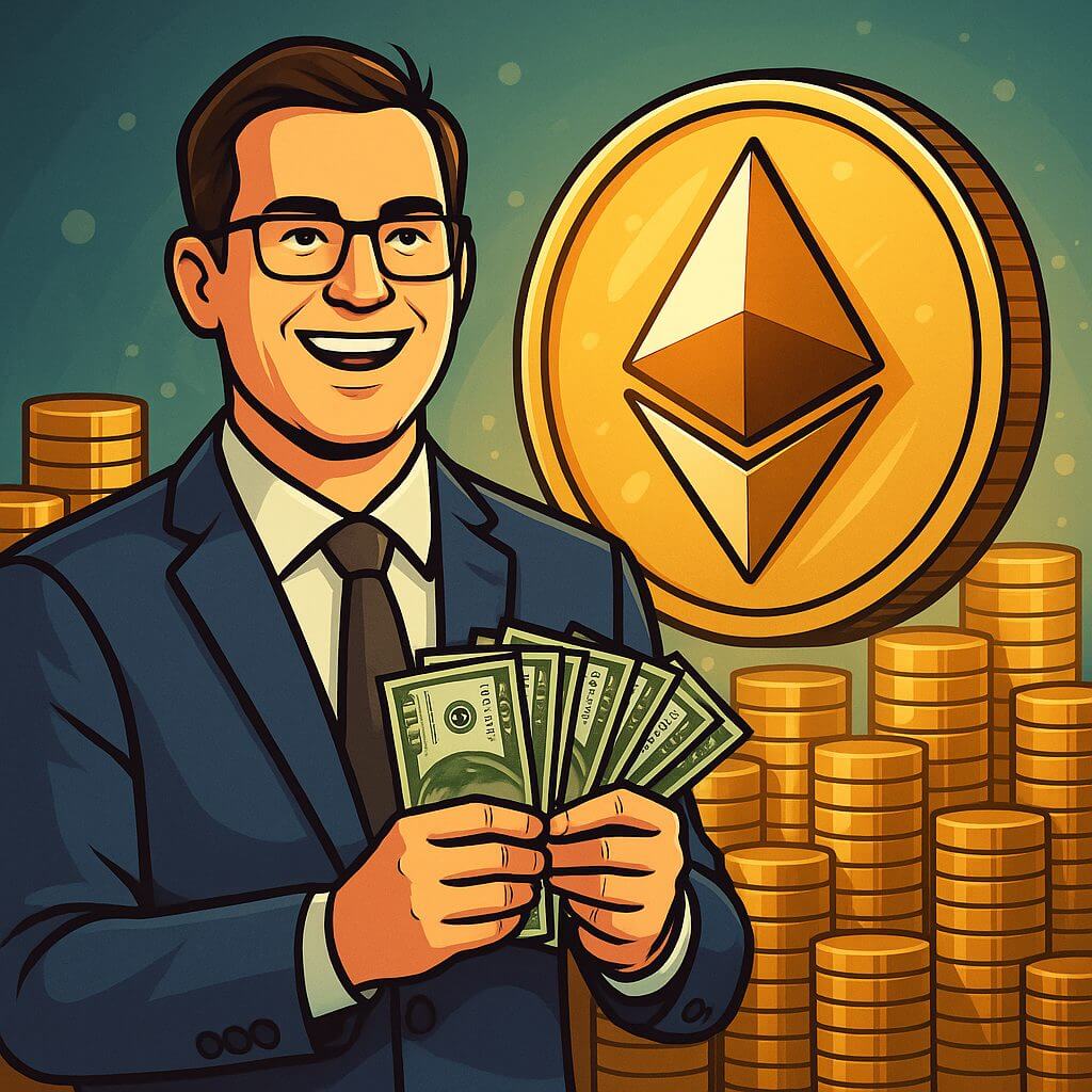 SharpLink koopt $463 miljoen aan Ethereum als kasreserve