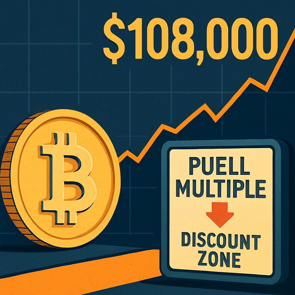Puell Multiple blijft laag terwijl Bitcoin recordprijs aantikt