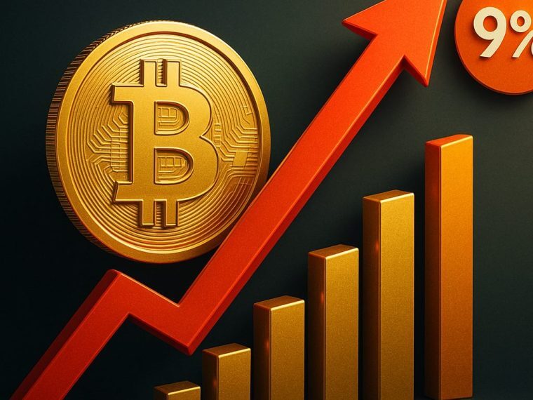 bitcoin koers doorbreekt weerstand 9 stijging