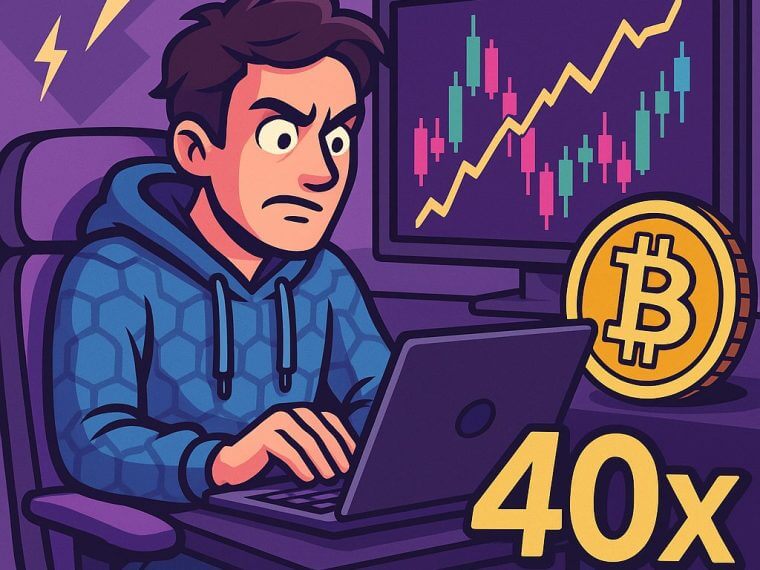 bitcoin trader james wynn 40x leverage cartoon style