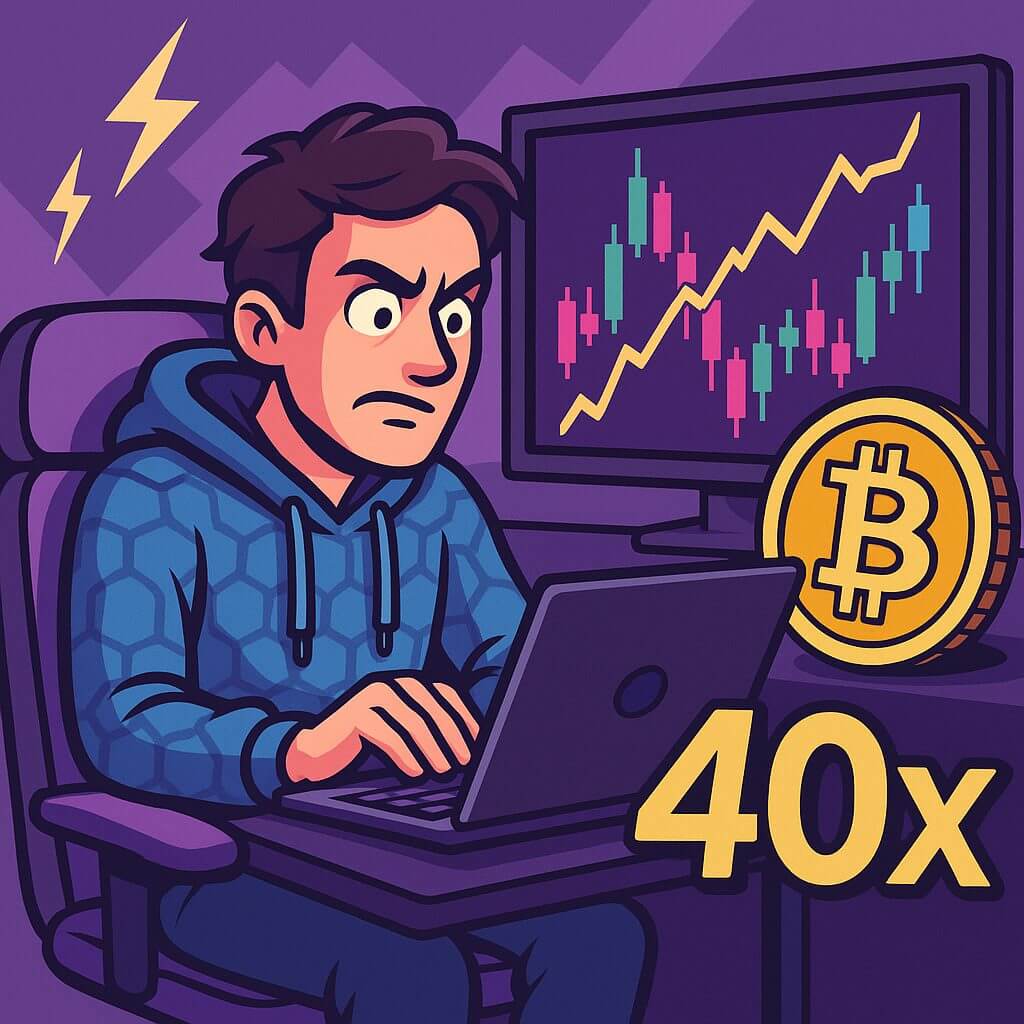 Bekende trader James Wynn keert terug met risicovolle Bitcoin long