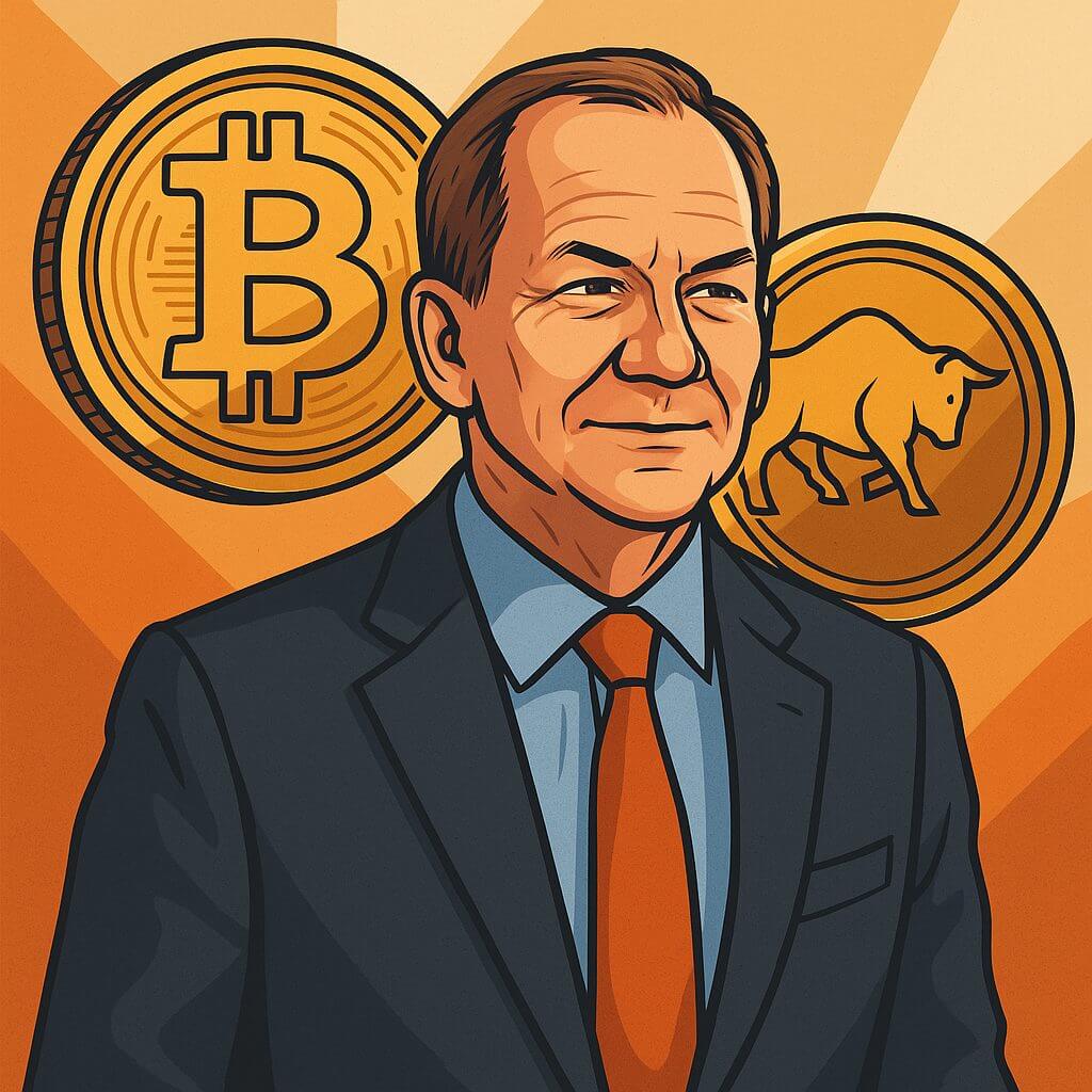 Paul Tudor Jones verdubbelt Bitcoin positie en laat goud achter zich