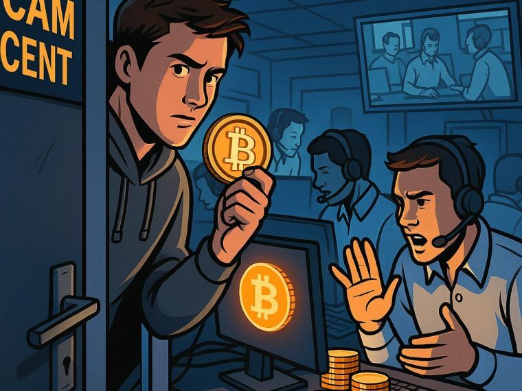 bitcoin youtuber exposes crypto scam callcenter