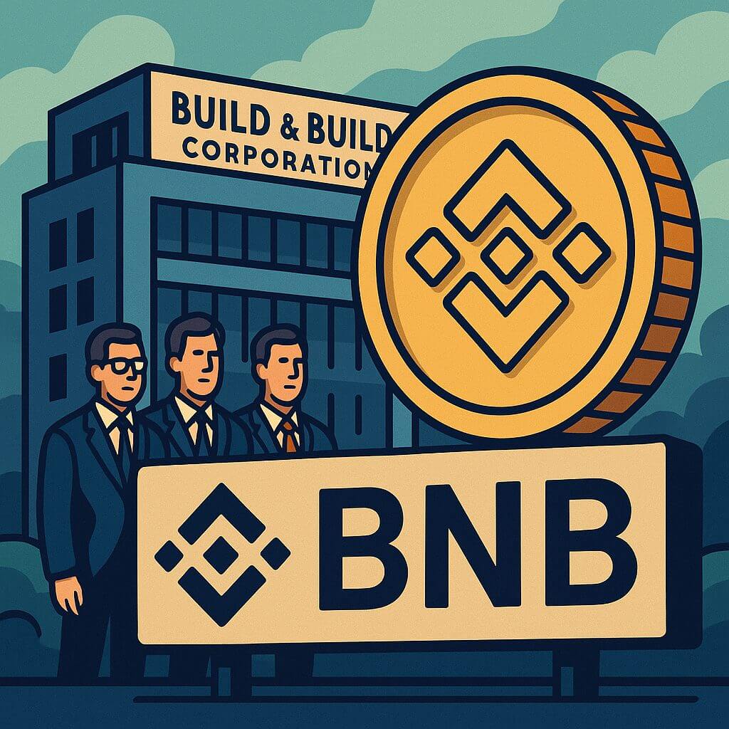 Beursbedrijf wil $100 miljoen ophalen om BNB als reserve te houden