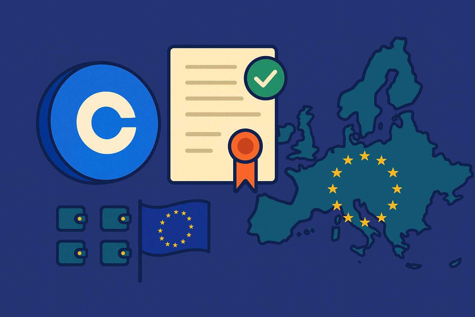 Coinbase opent de deur naar 450 miljoen EU klanten