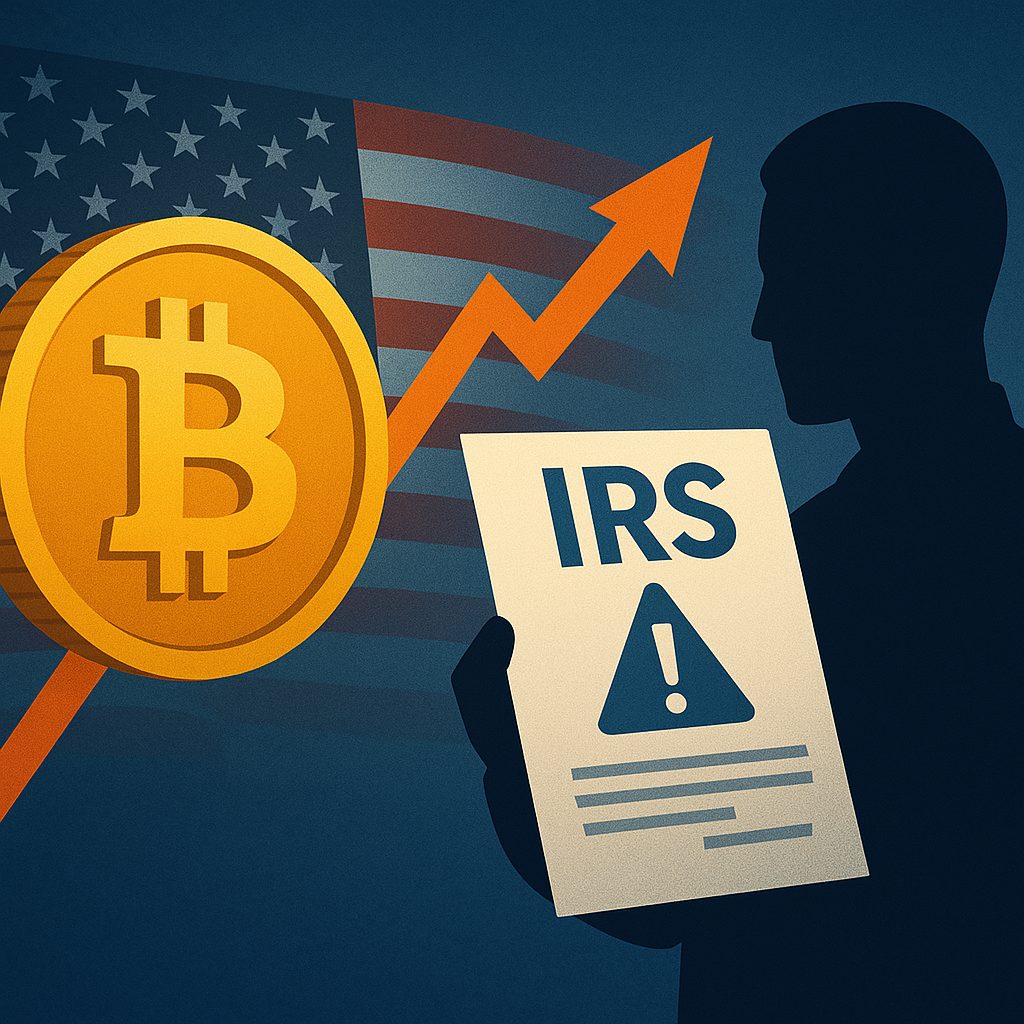 Amerikaanse crypto investeerders schrikken van golf aan IRS brieven