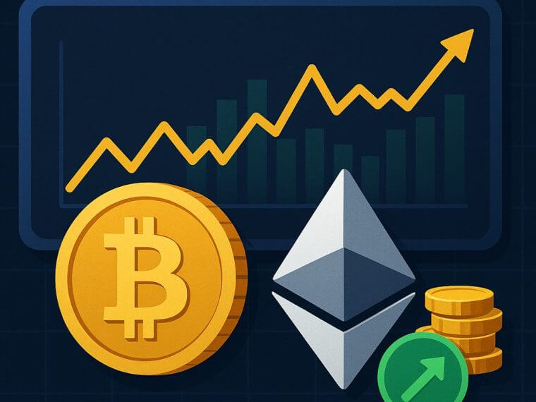 crypto markt stabiliseert bitcoin en ethereum blijven sterk