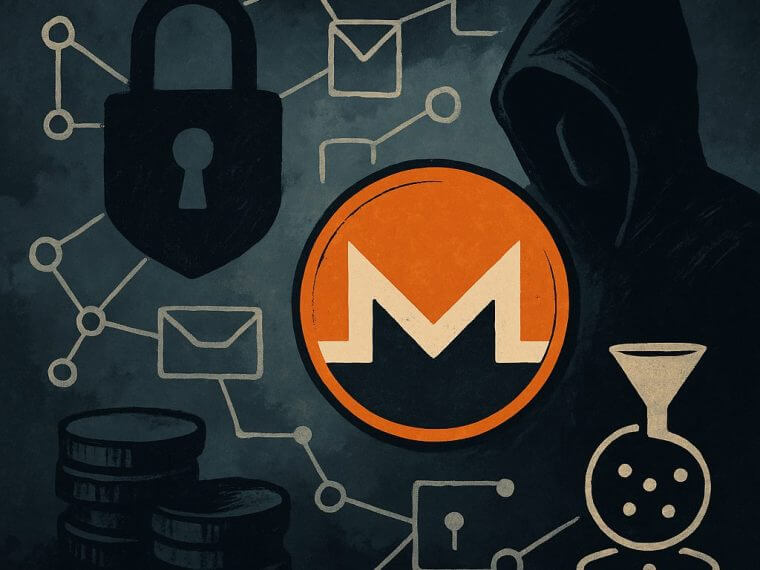 crypto privacy monero security visual 2025