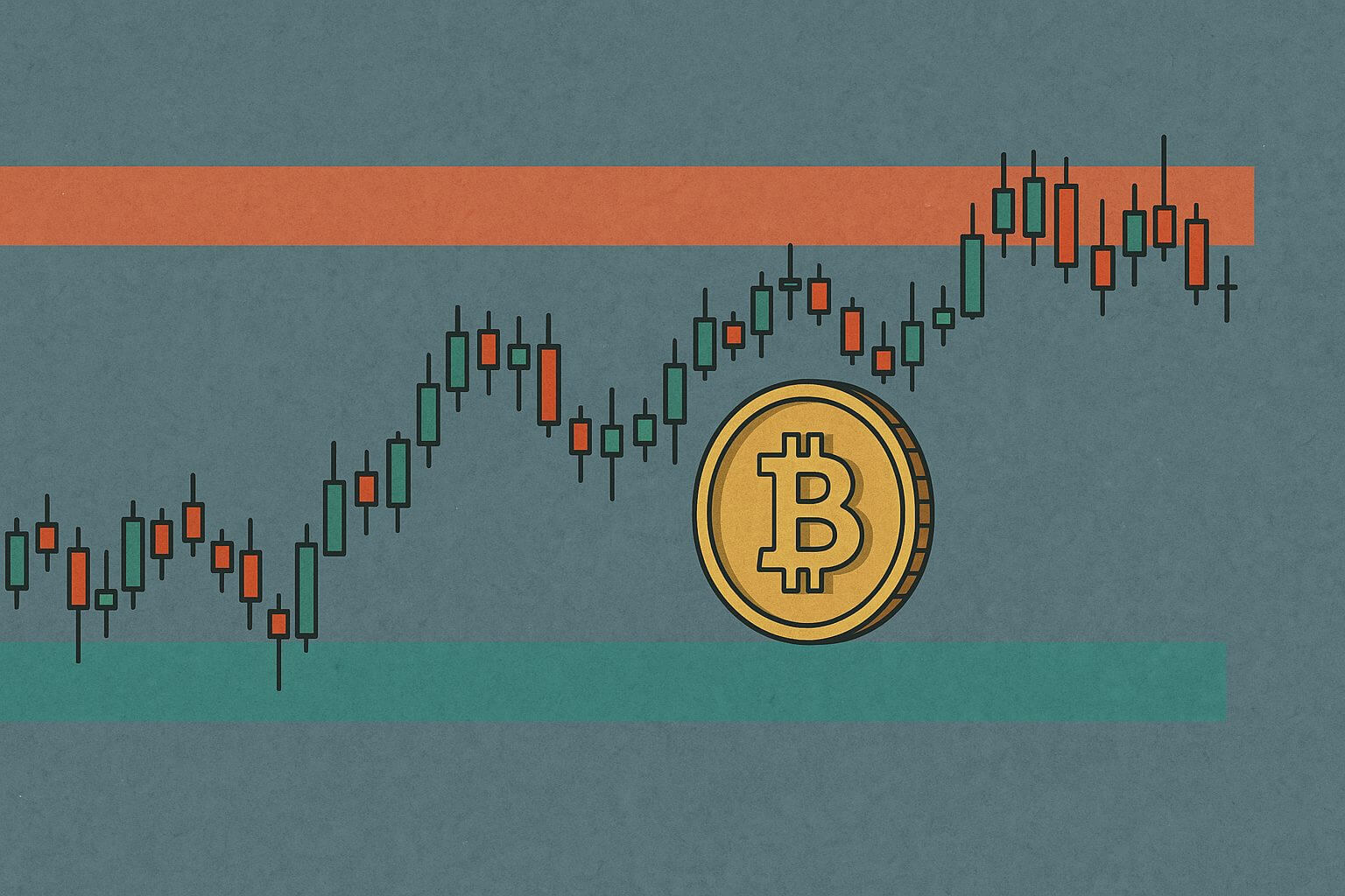 Cryptomarkt consolideert al 5 weken binnen vaste bandbreedte