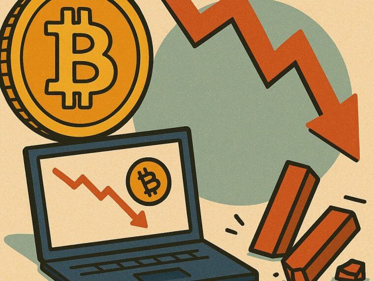 crypto volatility liquidation warning bitcoin drop