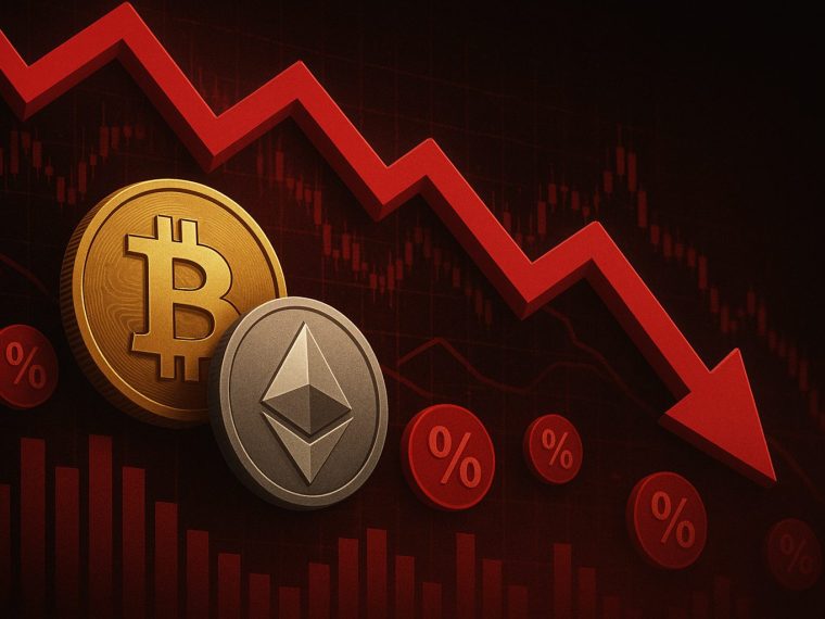 cryptomarkt crash door spanning en liquidaties