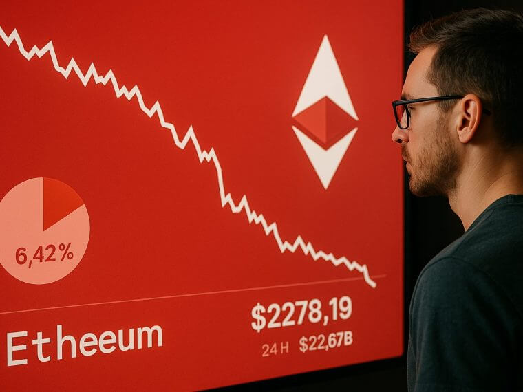 ethereum price breaks support zone