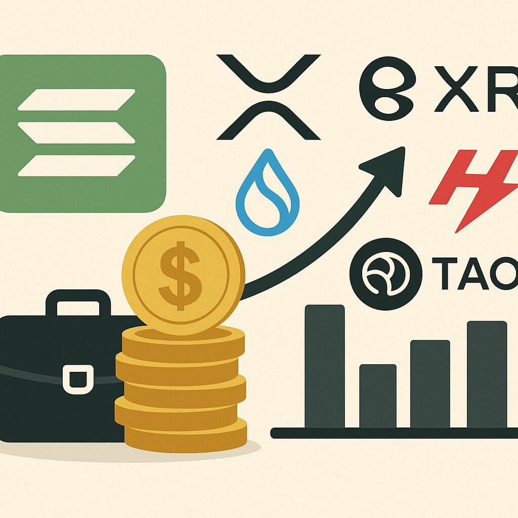 EBZT investeert $10M in SOL, XRP en andere topcoins