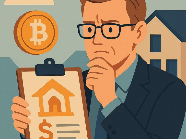 fhfa studies crypto as mortgage asset 2025