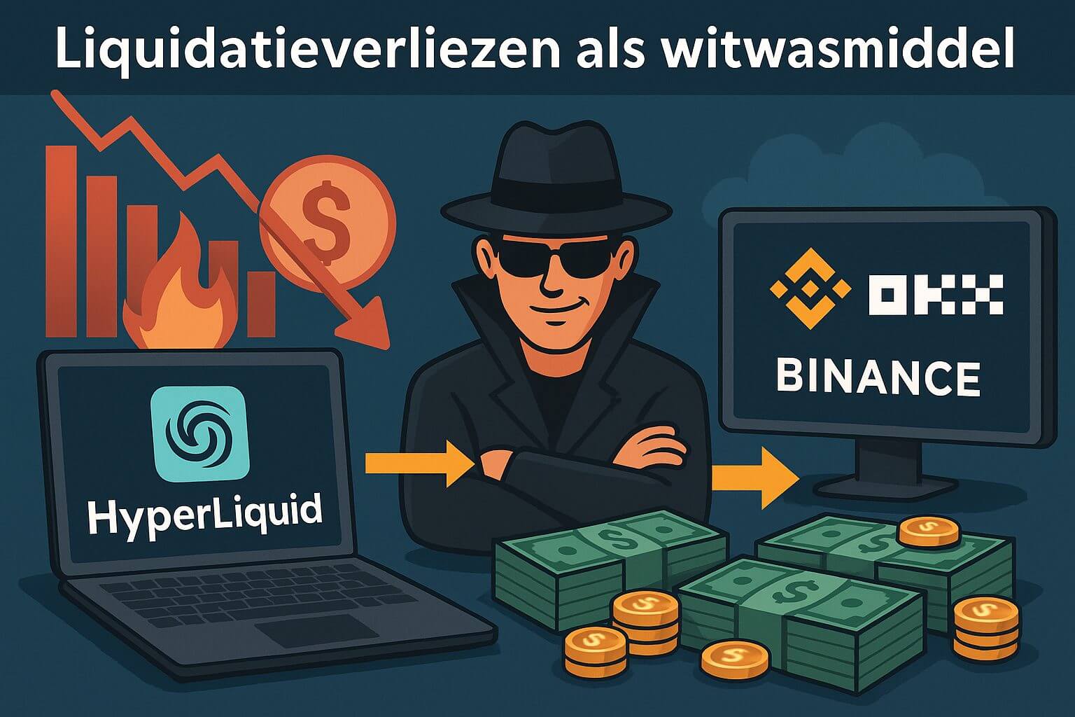 Chinese politie kraakt witwasnetwerk met Hyperliquid