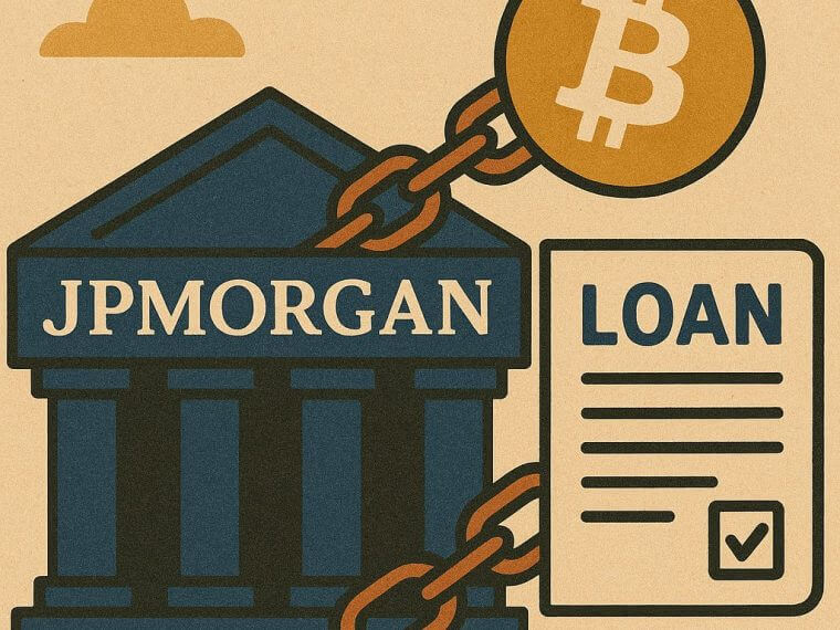 jpmorgan bitcoin etf loan policy change