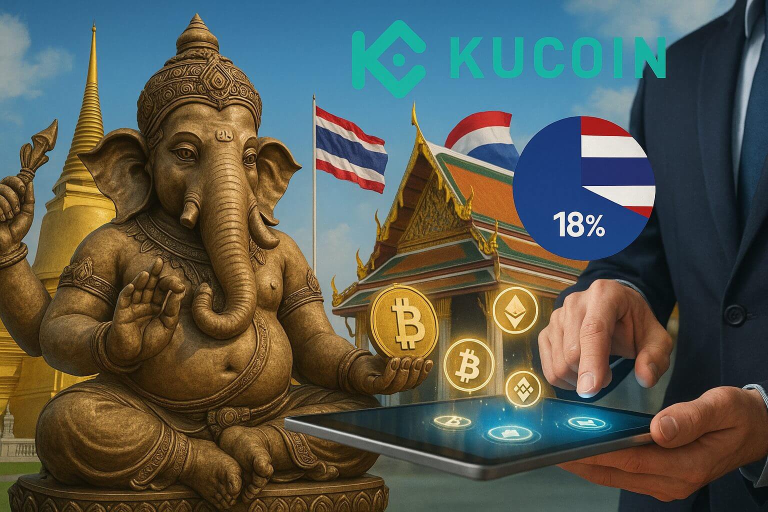 KuCoin zet voet aan de grond in Thailand met lokale licentie