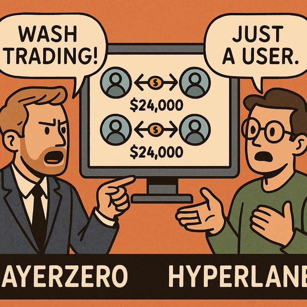 LayerZero en Hyperlane hebben ruzie over nepvolume