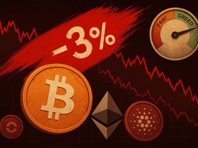 Rode dag voor crypto: liquidaties lopen op, koersen dalen
