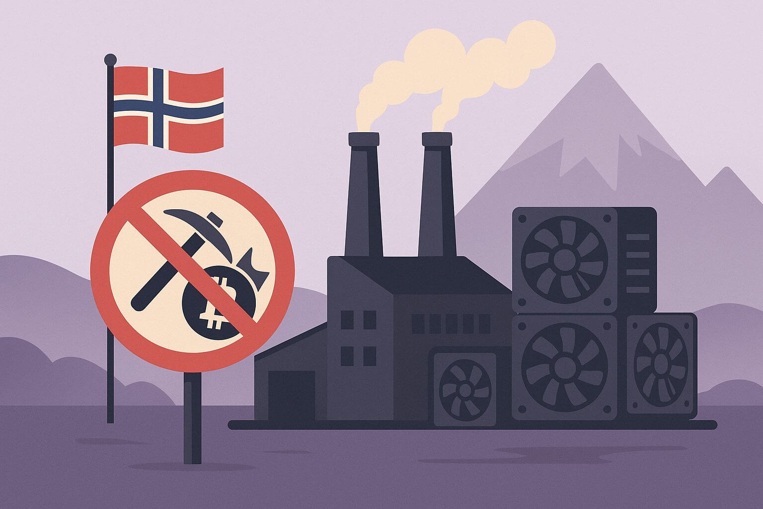 Noorwegen overweegt tijdelijk verbod op crypto mining