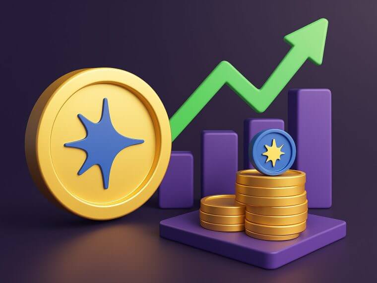 polychain celestia staking profit growth