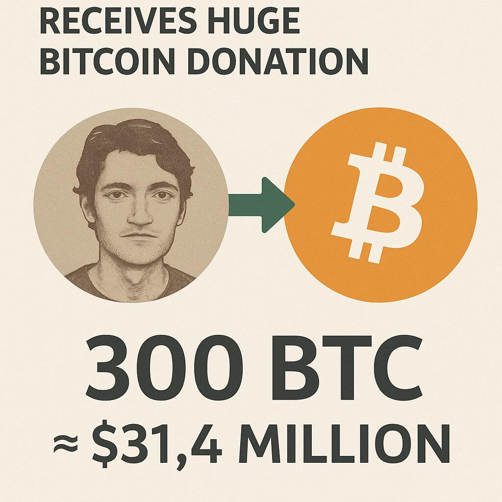 Ross Ulbricht ontvangt 300 BTC donatie van $31 miljoen
