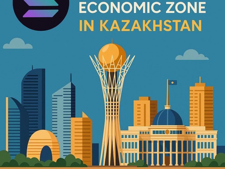 solana economic zone kazachstan blockchain header image