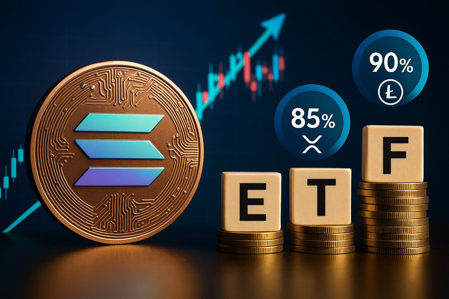 Solana, Litecoin en XRP kunnen binnenkort ETF goedkeuring krijgen