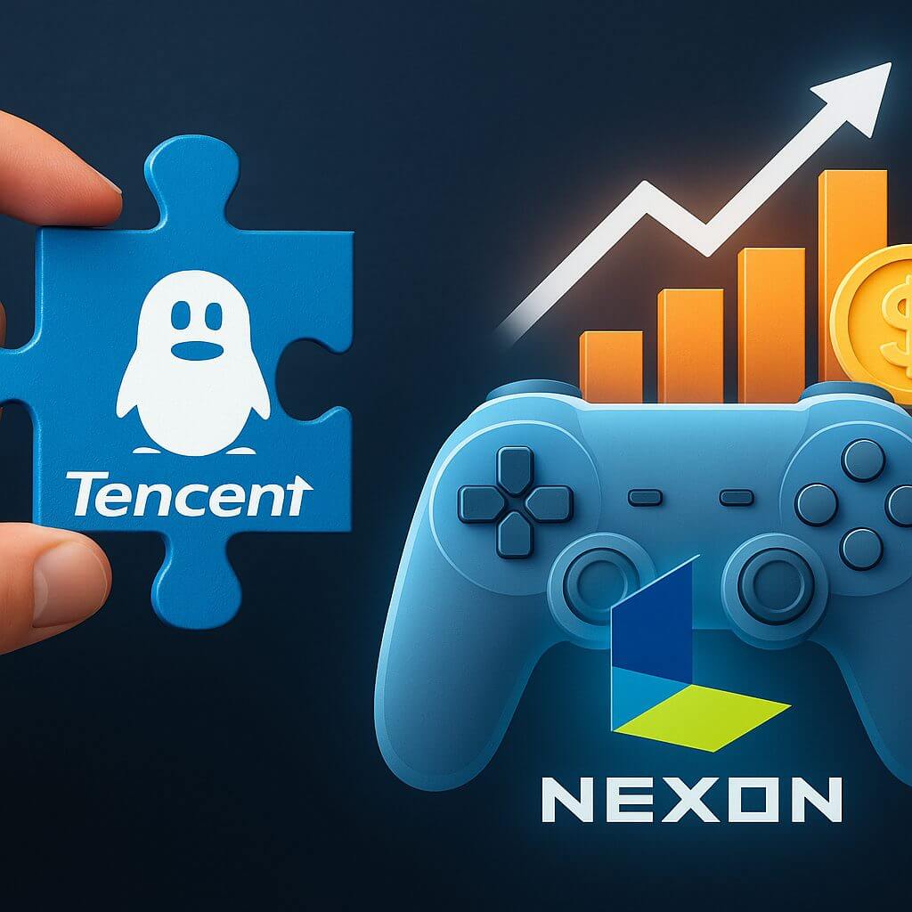 Nexon in beeld bij Tencent: crypto en games komen samen
