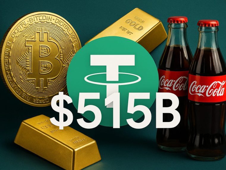tether beursgang waardering hoger dan coca cola