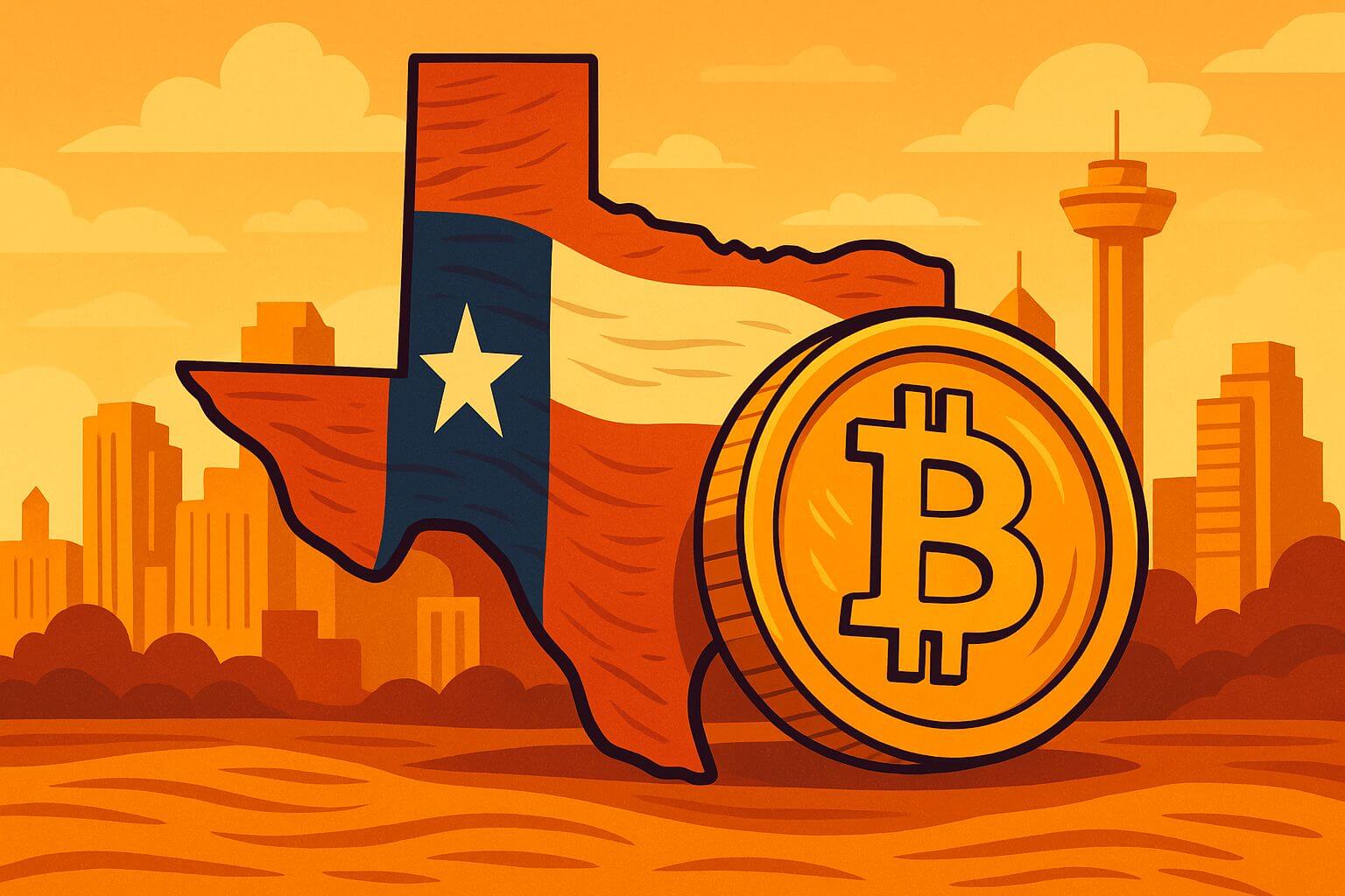 Greg Abbott tekent wet die Bitcoin reserves in Texas beschermt