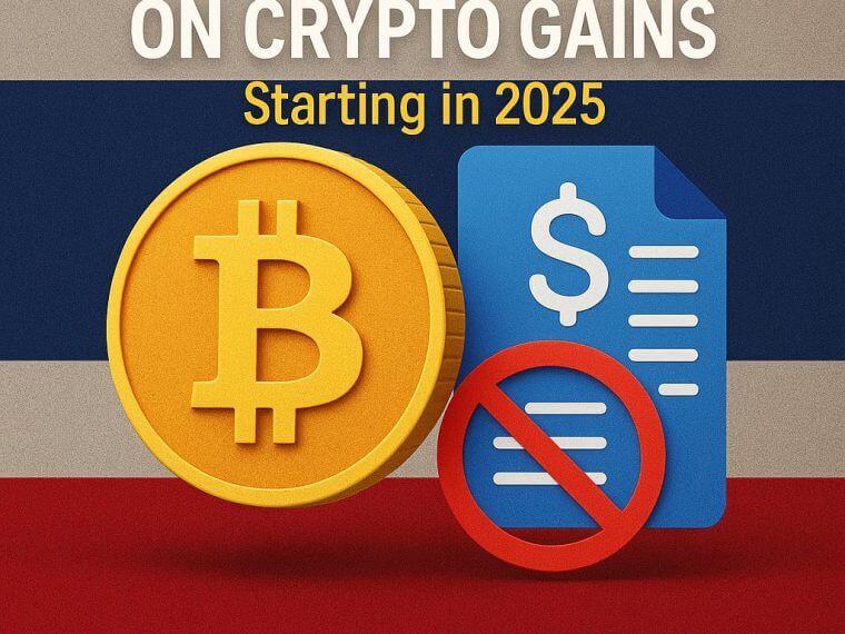 Thailand schrapt belasting op crypto winsten voor vijf jaar