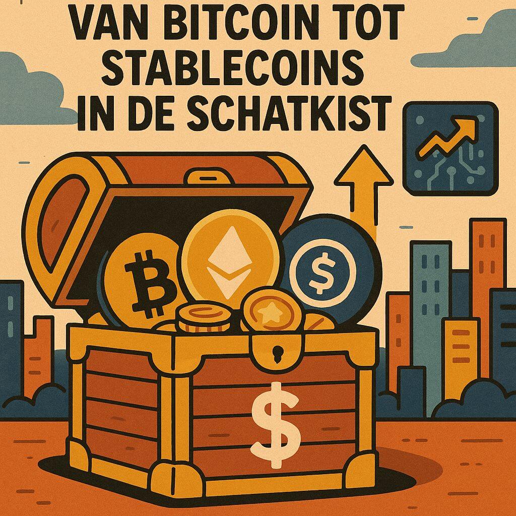 Treasure Global investeert 100 miljoen in Bitcoin en Ethereum