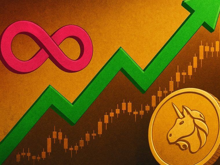 Uniswap koers positief ondanks dalende markt