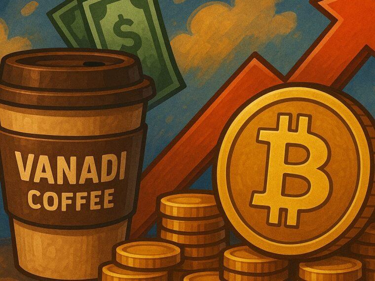 Spaanse koffieketen Vanadi investeert $1,1 miljard in Bitcoin