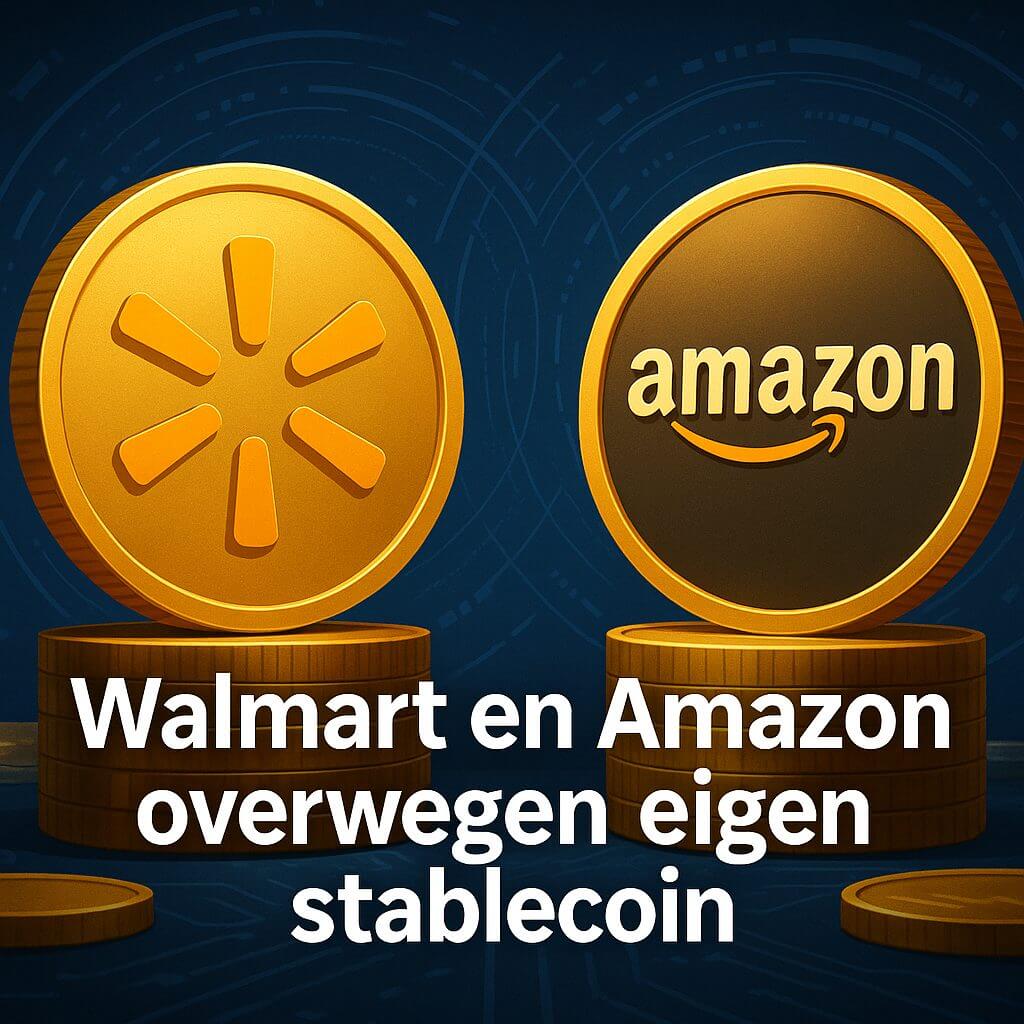 Walmart en Amazon willen transactiekosten verlagen met digitale munten