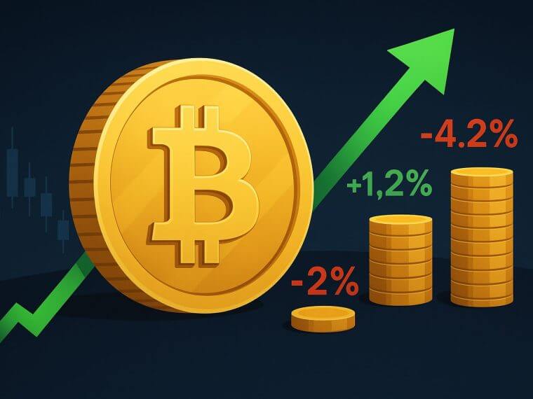 Crypto markt blijft vol beweging, Bitcoin koers houdt stand boven $106K