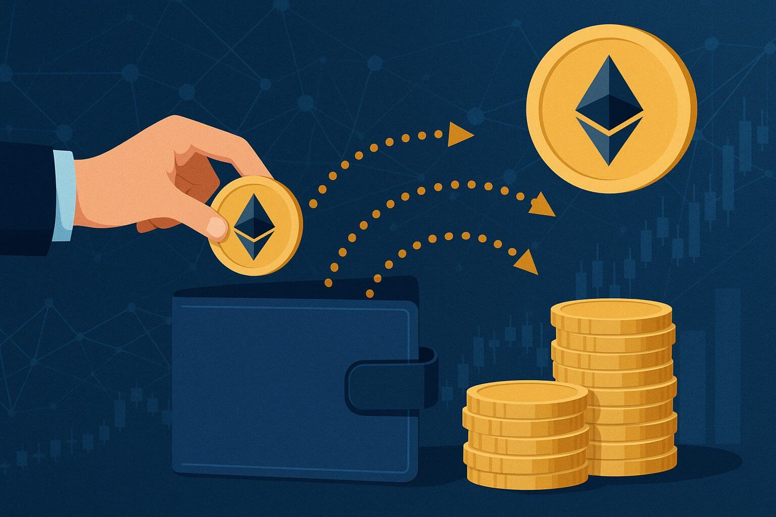 Ethereum Foundation blijft grote hoeveelheden ETH verplaatsen