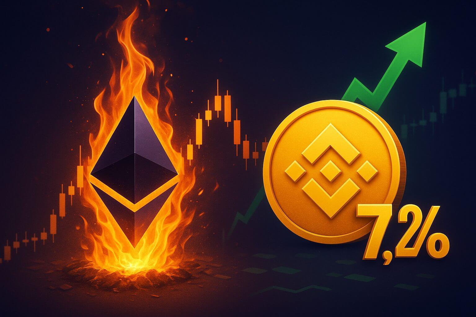 Ethereum koers nadert $4.000 en BNB op all time high