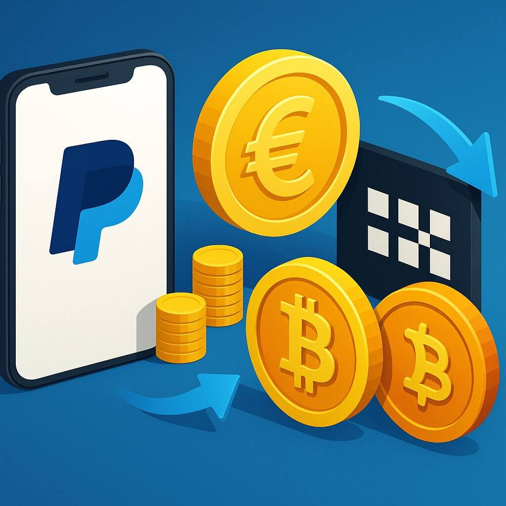 Nu ook crypto kopen met PayPal bij OKX