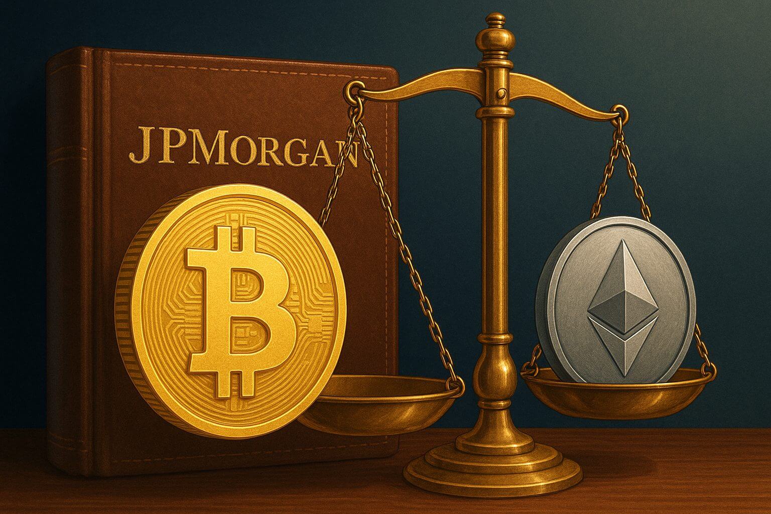 JPMorgan wil leningen geven met BTC en ETH als onderpand