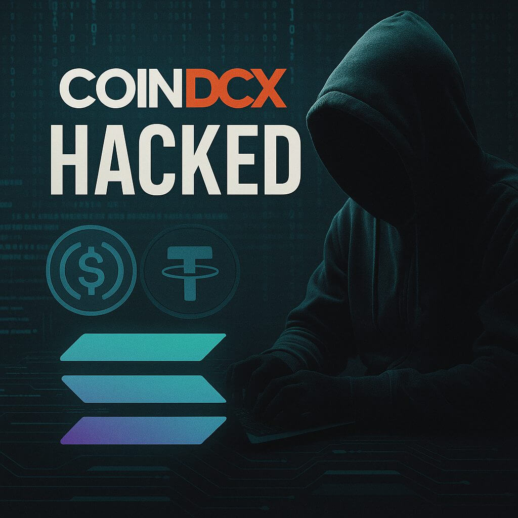 CoinDCX slachtoffer van $44 miljoen hack via Solana wallet