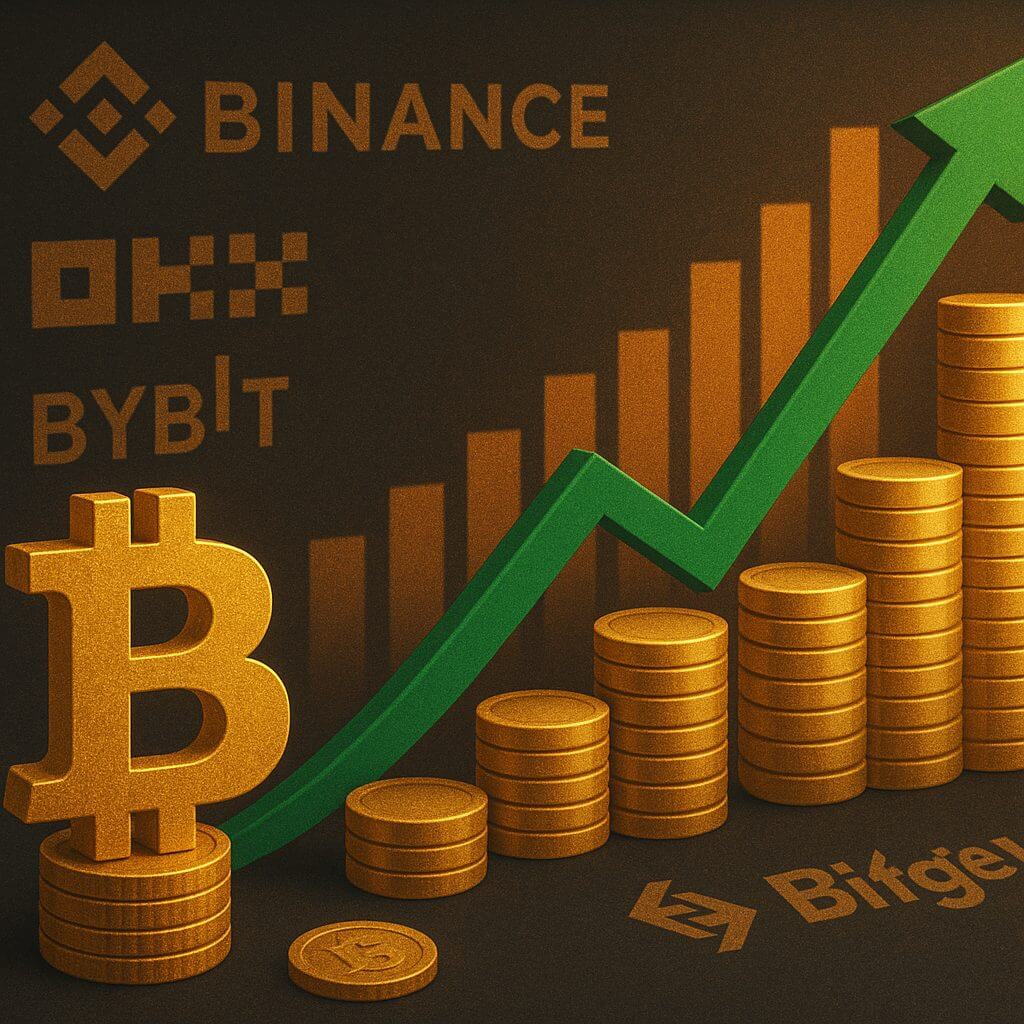 Sterke Bitcoin rally in contrast met zwakke exchange activiteit