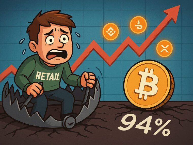 crypto retail trap pattern bitcoin ethereum bnb xrp